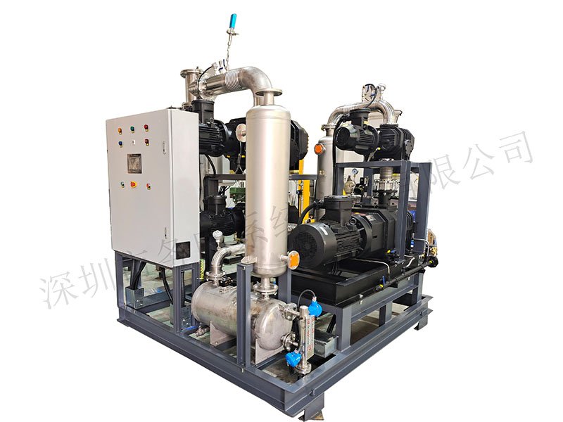 螺桿三羅茨真空機組_羅茨螺桿真空泵系統(tǒng)